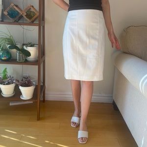NWT Express pencil skirt white sz 2